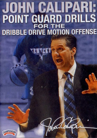 John Calipari: Point Guard Drills For The Dribble Drive Offense (calipari) by John Calipari Instructional Basketball Coaching Video